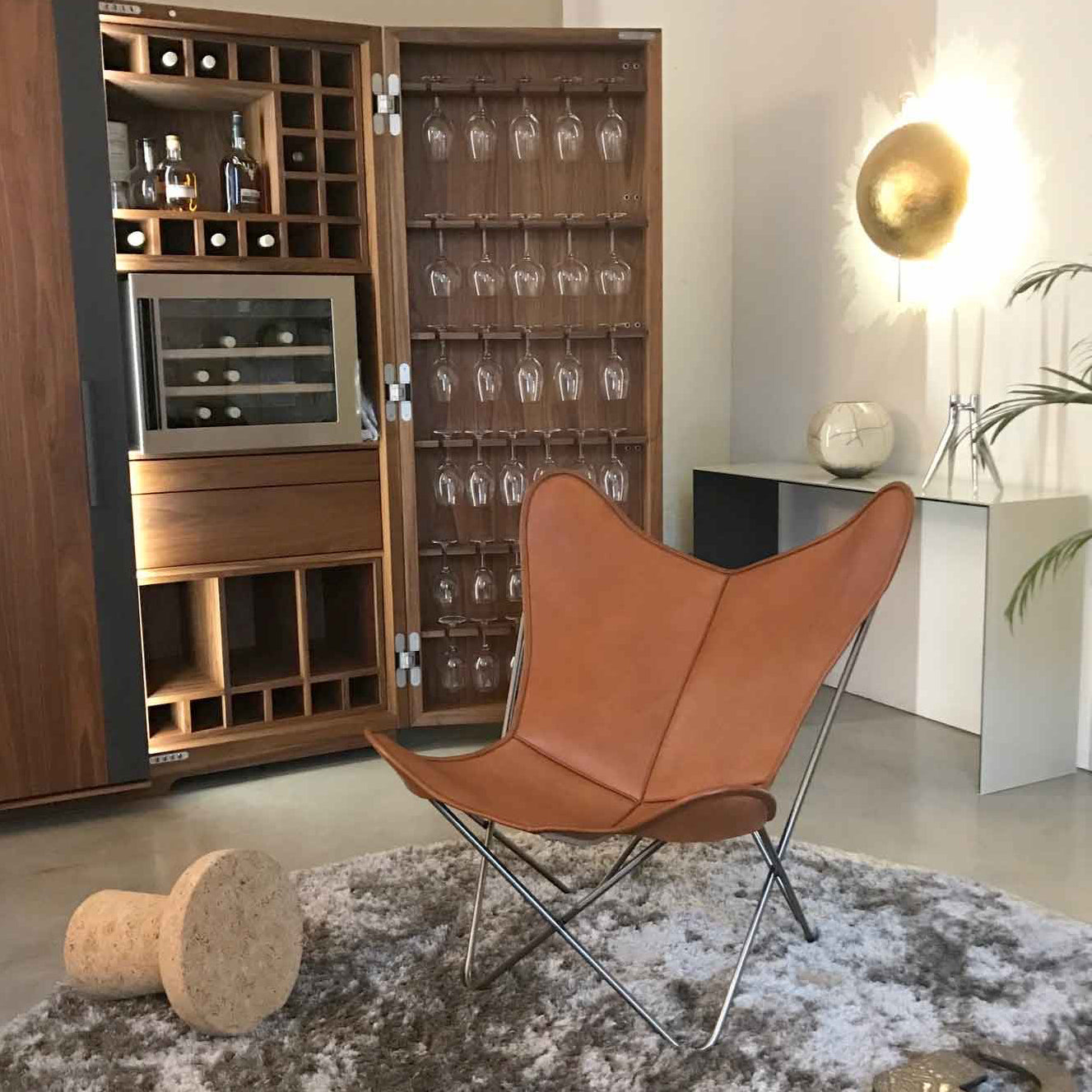 Hardoy Chair Butterfly Sessel – Leder